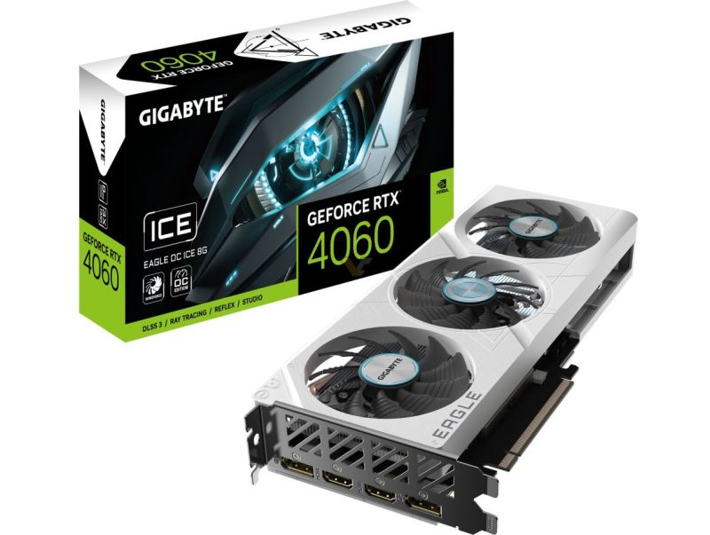 Comparison of GeForce RTX 4060 and RTX 4070 Eagle Ice