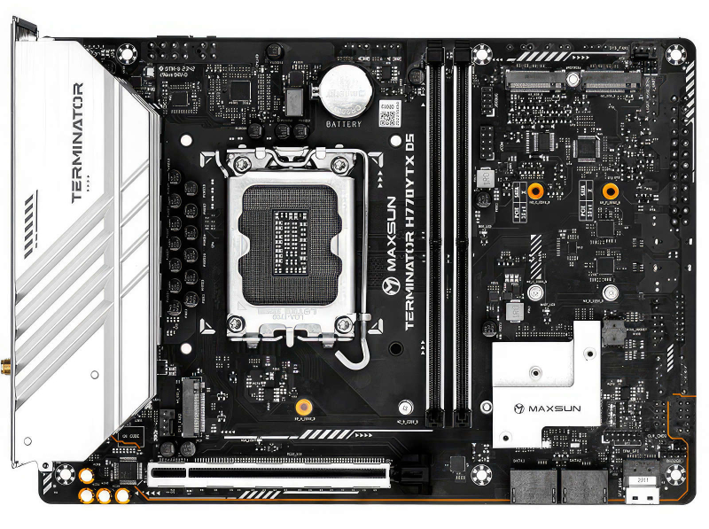 Rear-side connectors of the H770YTX Terminator
