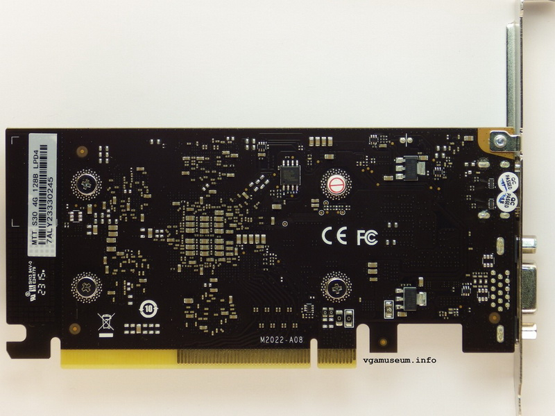 The MTT S30 graphics card by Moore Threads