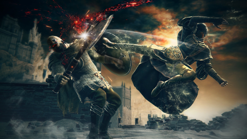 Elden Ring's hand-to-hand combat resembles Sekiro: Shadows Die Twice's Sempo style