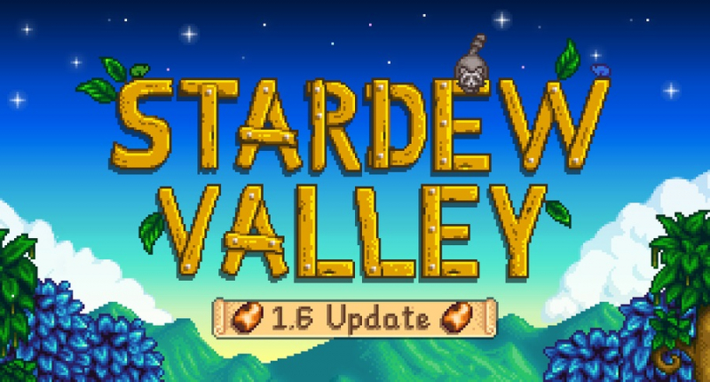 Gameplay screenshot of Stardew Valley patch 1.6