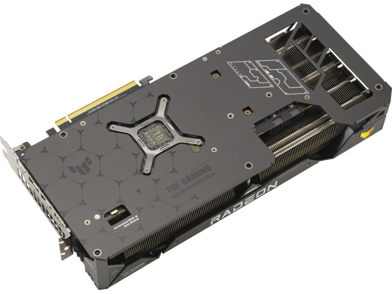 Radeon RX 7900 GRE Graphics Card Rear View