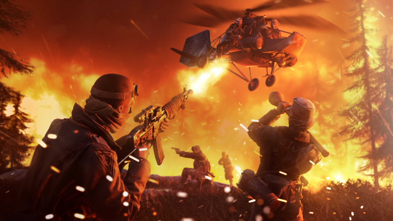 'Firestorm', the Battle Royale mode in Battlefield V