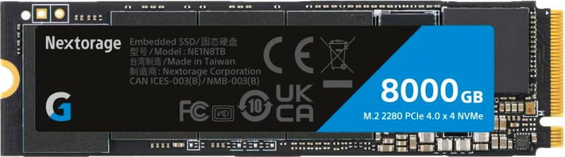 Nextorage NVMe PCIe 4.0 drives