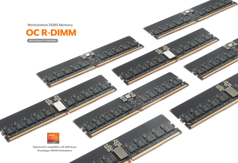 V-Color's OC R-DIMM Octo-Kit DDR5 memory modules