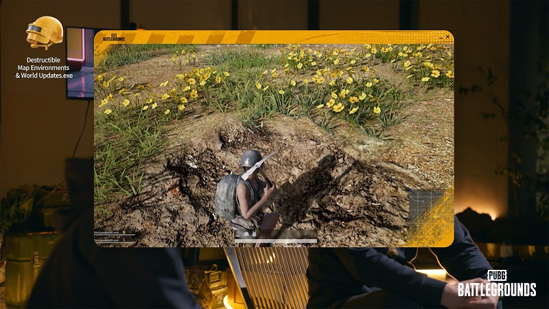  Image showcasing the upcoming feature that will allow gamers to dig trenches in PUBG: Battlegrounds. (Image Source: PUBG Studios)