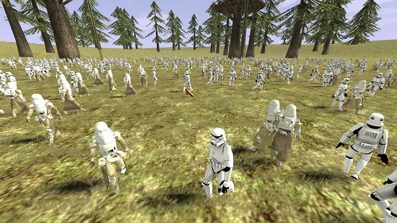 Screenshot of the Star Wars Total War mod for Rome: Total War. Image source:  Mr_Nygren