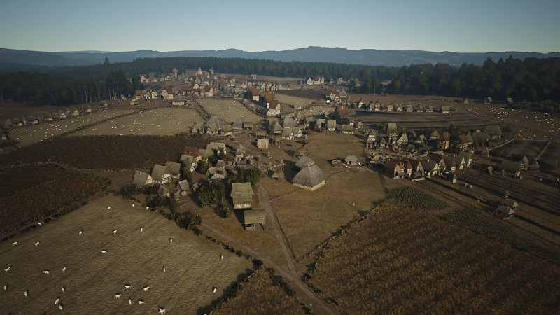  View of JamesBlonde333's village (source: Reddit) 