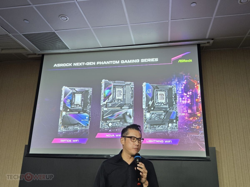 ASRock motherboards display