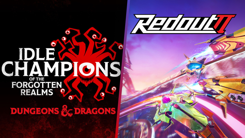 Redout 2 and Idle Champions of the Forgotten Realms available in Russian Epic Games Store