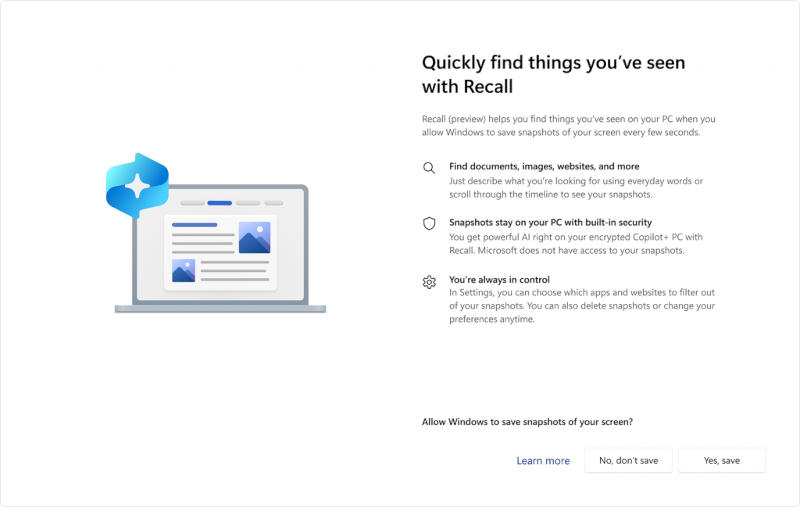 Microsoft's Recall Feature Image