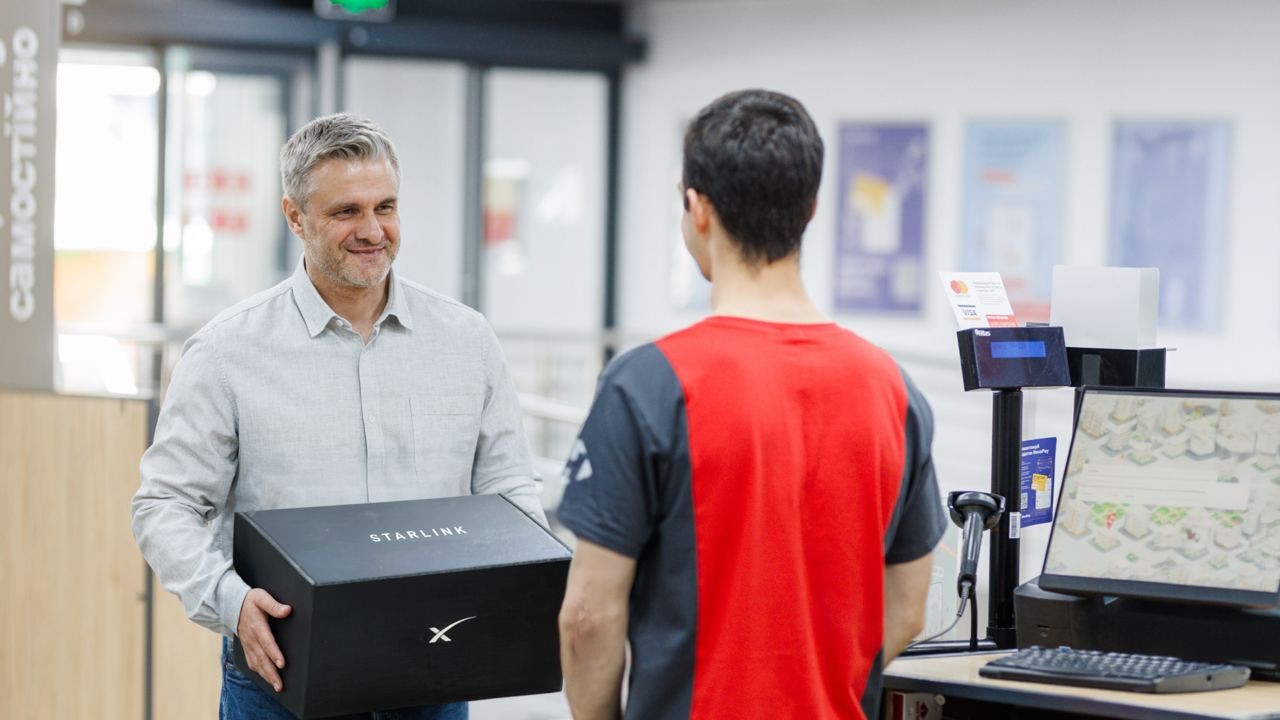 Реєстрація Starlink через